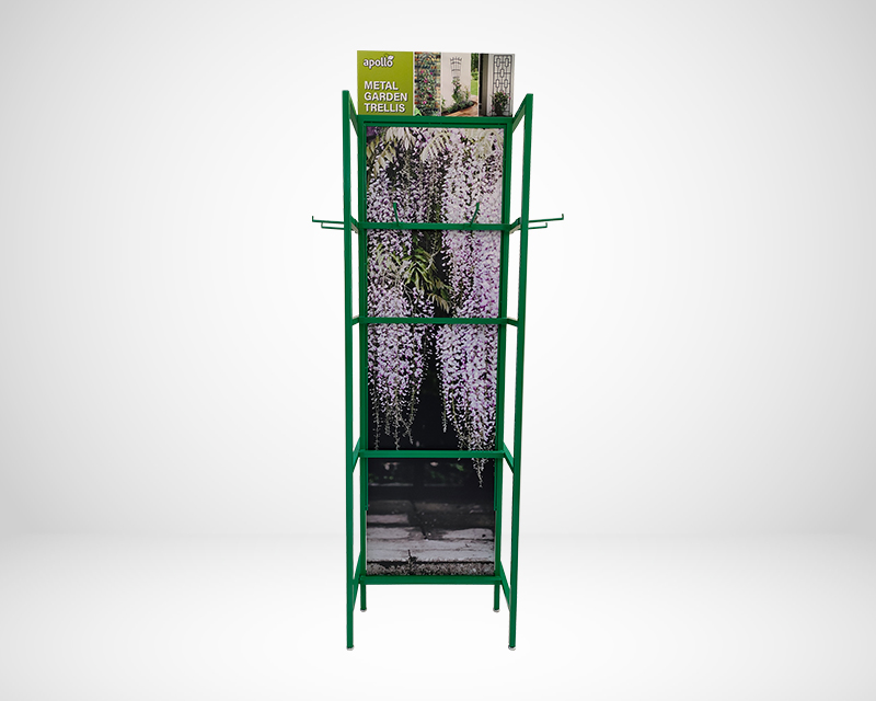 [02-11-213-00055] Retail Garden Center Display - Metal Trellis