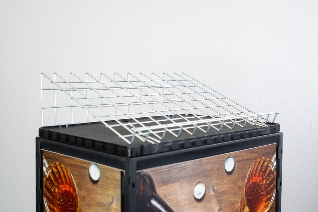 [01-07-105-00017] Grid Merchandise Presenter for Fruit and Vegetables - 60x40x15