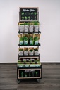 Freestanding Mobile Station for Herbs - with Castors