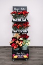 Freestanding Mobile Station for Flowers - with Castors