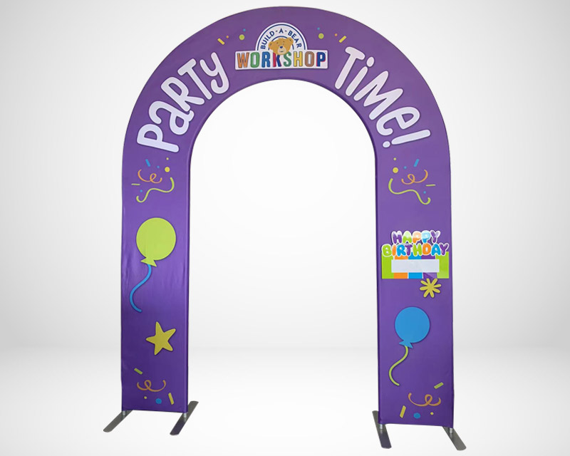 [02-11-213-00063] Custom Promotional Display - Party Arch