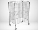 Dump Bin 60 x 40 x 76cm with castor wheels