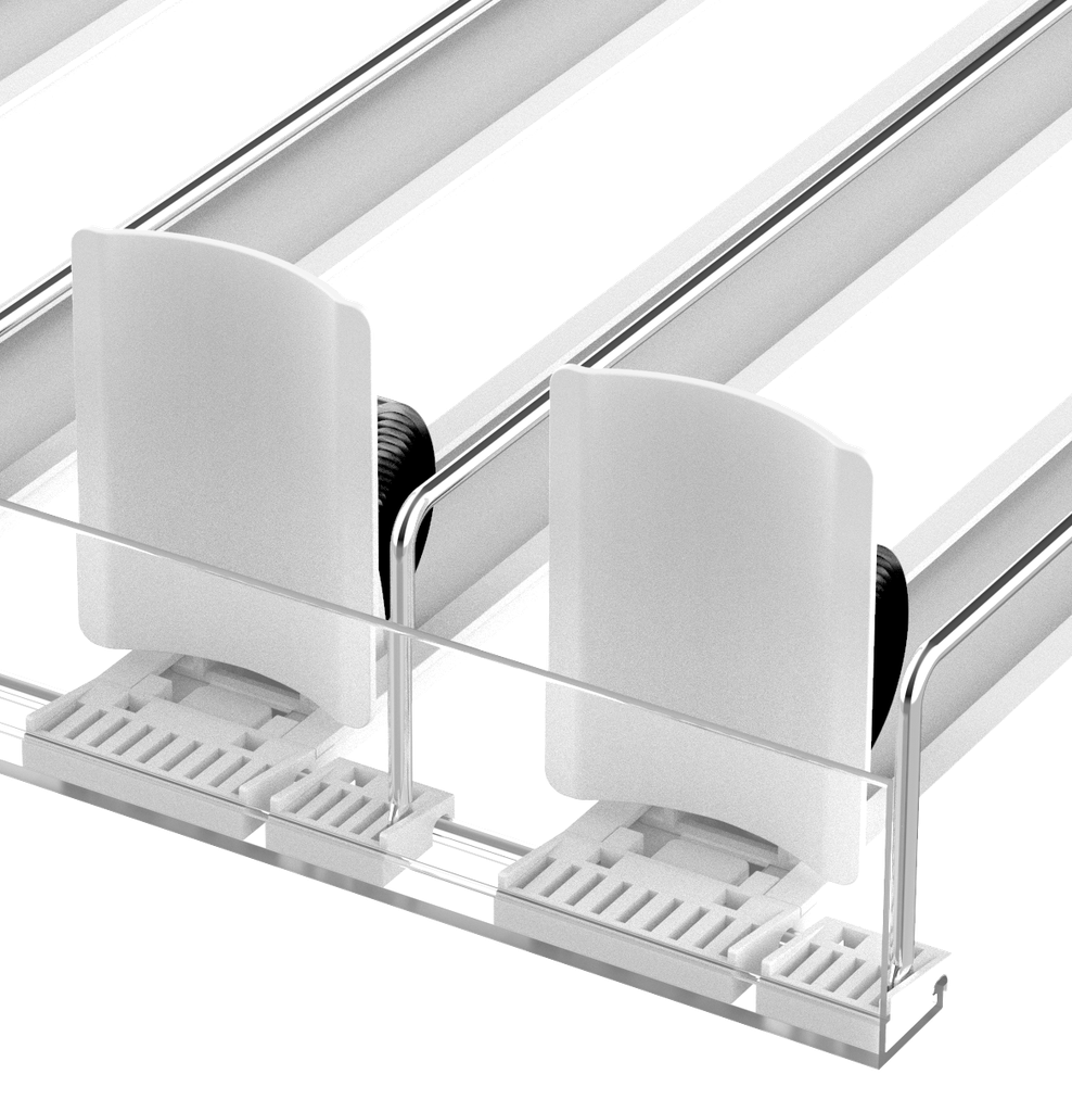 Product Pusher for Shelf Display 40x20x12cm