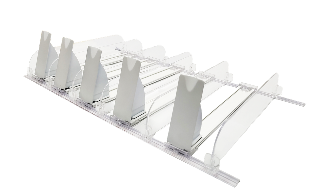 [01-03-105-00054] Product Pusher for Shelf Display 40x20x20cm