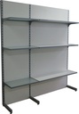 Customisable Metal Gondola Shelving