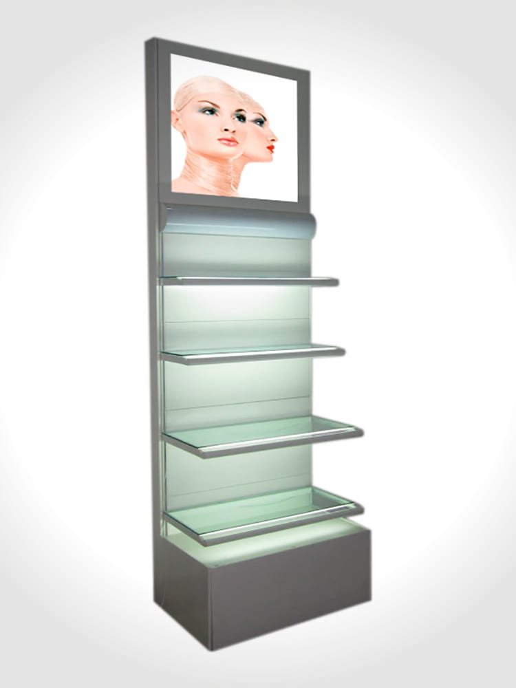 [02-10-209-00042] Cosmetic Shelf Display Stand