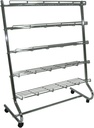 Sloped Wire Shoe Rack