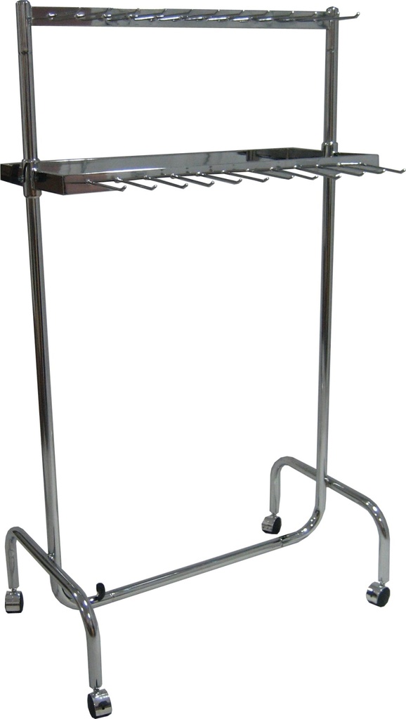 [02-10-202-00023] Display Rack with Hooks