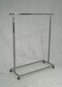 Portable Single Pole Garment Rack