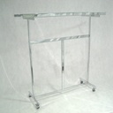 Mobile Clothing Display Rack