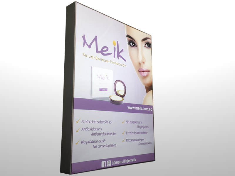 LED Poster Frame with Light Box
