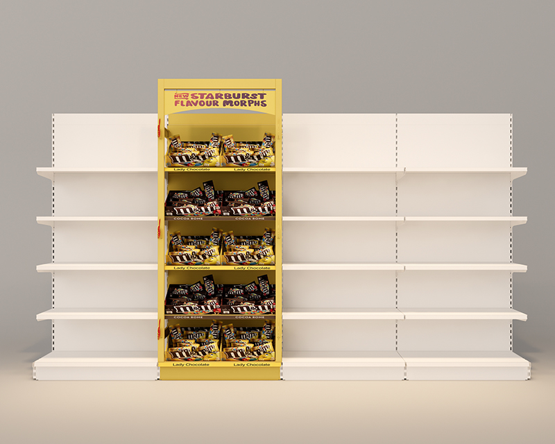 [02-10-204-00014] Promotional Shelving Display