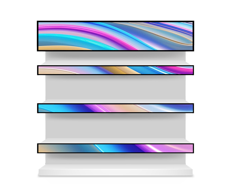 [01-01-102-00002] Digital Shelf LCD Display