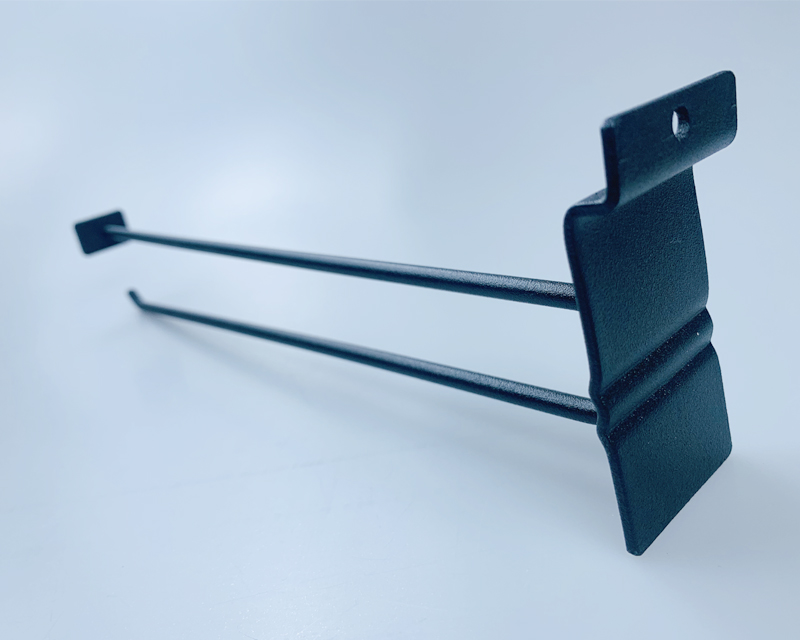 [01-08-115-00060] Double Euro Hook – Black Finish