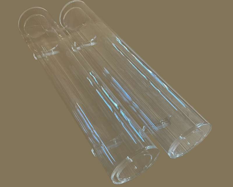[02-11-214-00052] Clear Acrylic Candy Display Tubes