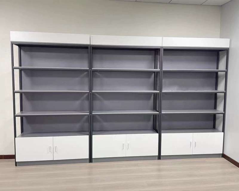[02-10-203-00245] Large Wall Bay Shelving Unit