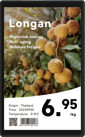 [01-08-115-00006] Electronic Shelf Label Technology: Multi-Color E-Ink Price Tags (Sparkle Series) (101)