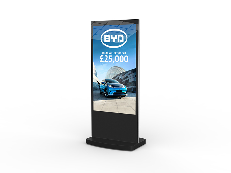 [01-01-101-00040] Android Freestanding Digital Poster (Black, 55")