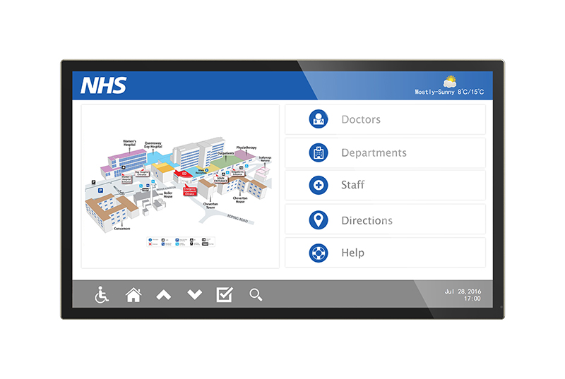 [01-02-103-00026] Android PCAP Touch Screens (43")
