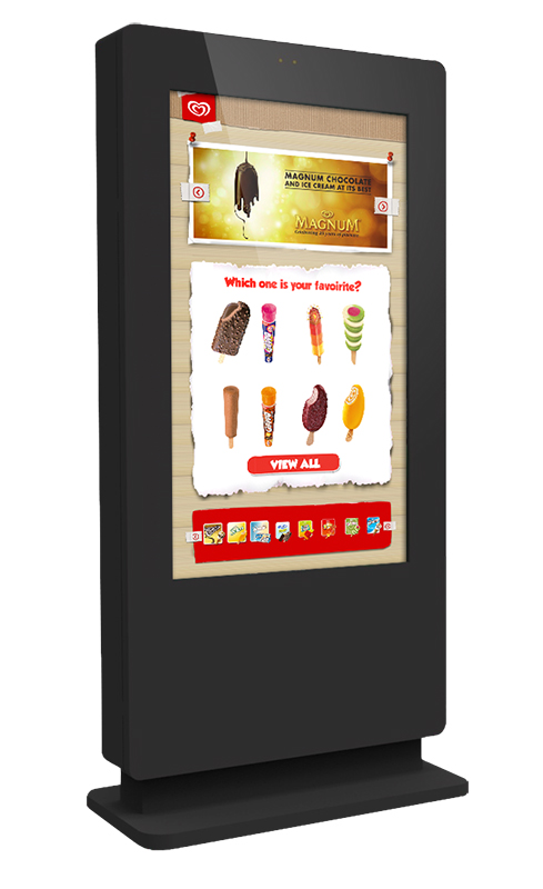 [01-02-103-00054] Freestanding Outdoor Digital Posters (43")