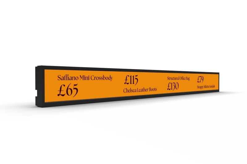 [01-02-103-00071] LCD Shelf Edge Displays